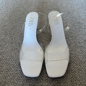 Zara Clear Heels